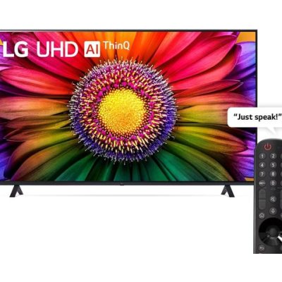 LG 50" 50UR80006LJ UHD TV 4K - ThinQ AI, a5 Gen6, AI Processor