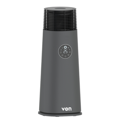 Von VHT203DYAK Tower Heater, 2000W - Black