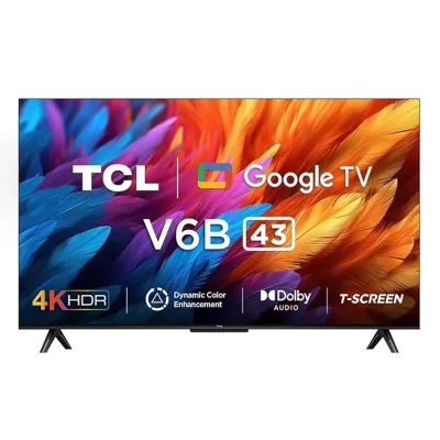 TCL 43 Inch 4K HDR Google TV 43V6B