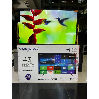 Visionplus 43” smart android frameless