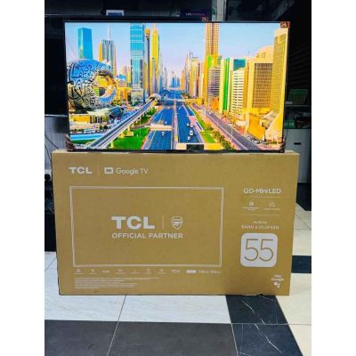 TCL 55” 55C7K QD Mini LED QLED Google Tv