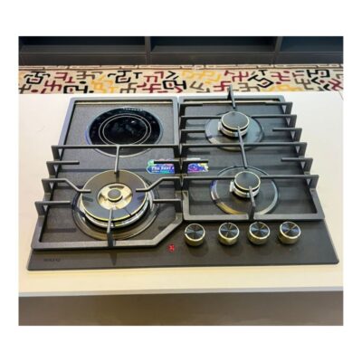 Bolesi Built-in 3 Gas + 1 Ceramic Hot Plate Hob Diamond Series ( BLS-ML-D8401G )