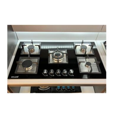 Bolesi Built-in 5Gas Hob -Golden Diamond Series ( H90- 59002 )