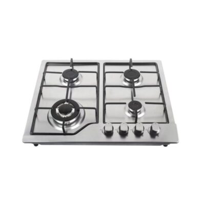 Bolesi built in hob cooker 4 gas burner Stainless steel