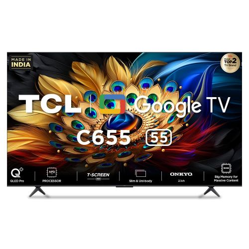TCL 55 Inch 55C655 Qled Pro Google Tv