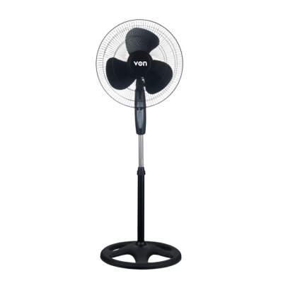 Von VFS-6403-MJK 16" Floor Standing Fan, 40W - Black