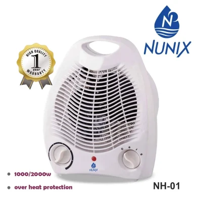 Nunix NH-01 Room Heater Adjustable thermostat